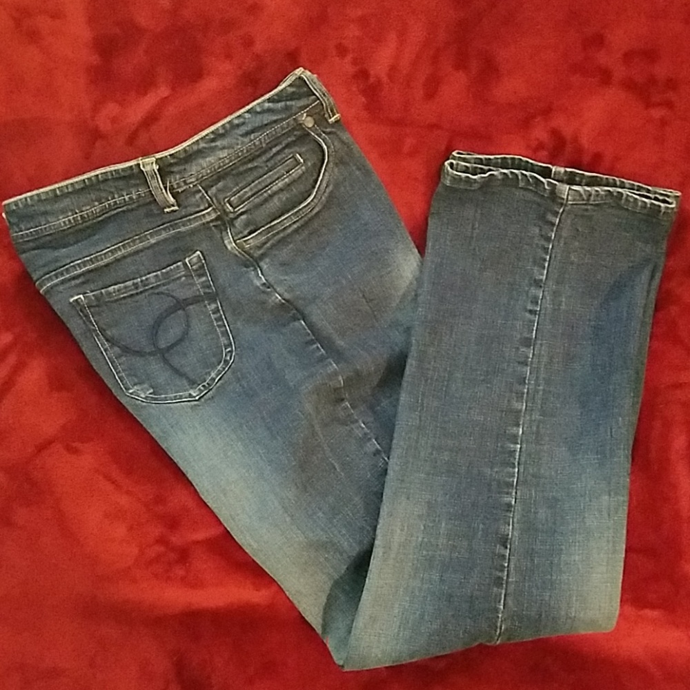Super Vtg Adobe Rose Jean Company